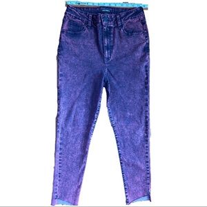 Wild fable acid washed high rise jeans